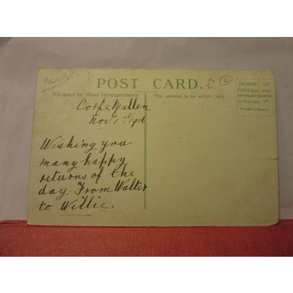 OLD MILL, MAPLEDURHAM, BERKSHIRE used antique postcard dated 1906 =