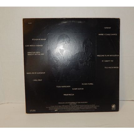 UTOPIA Oblivion LP Vinyl Record Embossed Cover 1983 Utopia Passport Records