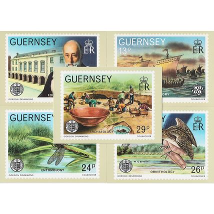 Guernsey 1982 April PHQ M 5 of 6 La Societe Guernesiase