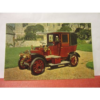 1908 UNIC Taxicab veteran car vintage unused postcard #