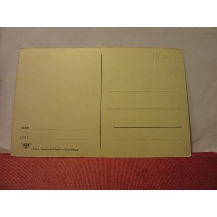 BUNSCHOTEN, SPAKENBURG, NETHERLANDS unused vintage postcard /