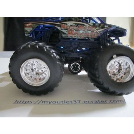 Assorted Toy Vehicle 3 Piece Mud Truck Lot - Very Good