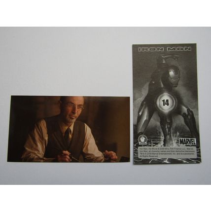 Marvel - Iron Man The Movie 2008 - Preziosi Sticker Drop-down Choice (e18)