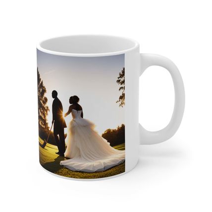But Not Before Golf African American Culture Dress Bride and Groom J