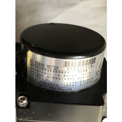 NEW SANKYO SEIKI MF501NS302KNN04 AC SERVO MOTOR, 3-PHASE, 500 W, RPM: 3000, TOP9