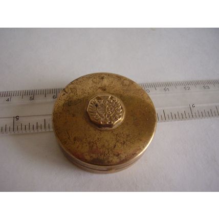 Vintage Richard Hudnut Mirror Rouge Compact Early 1900's Du Barry USA made