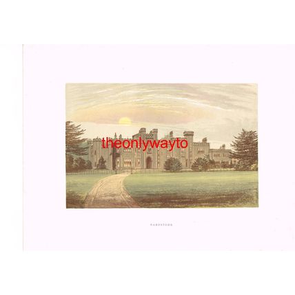 GARNSTONE, Nr WEOBLEY, HEREFORDSHIRE (PEPLOE FAMILY), Book Illustration, c1880