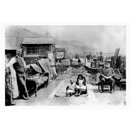 pt4085 - Topside Todmorden Redmonds 2nd Hand Furniture Business 1897 - print 6x4
