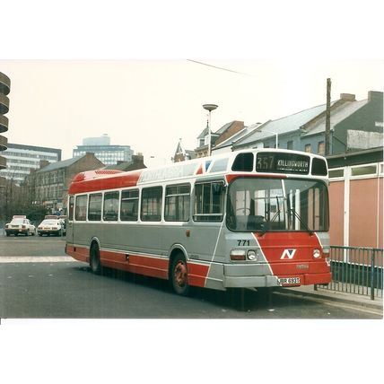 Colour Photograph of Northumbria Motor Services Ltd. - JBR 693T ex. United