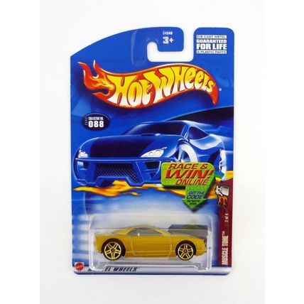 Hot Wheels Muscle Tone #088 Spectraflame II Series 2 of 4 Gold Die-Cast Car 2002