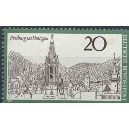 Tourism, Freiburg - West Germany 1970 - MNH - MiNr 654