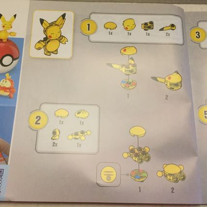 NEW Mega Pokemon Pikachu Mini Building Set