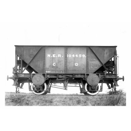 pu1288 - NER Railway Wagon no 1044589 - print 6x4
