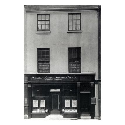 pu1393 - Wesleyan Insurance Office , Priory place , Doncaster - print 6x4