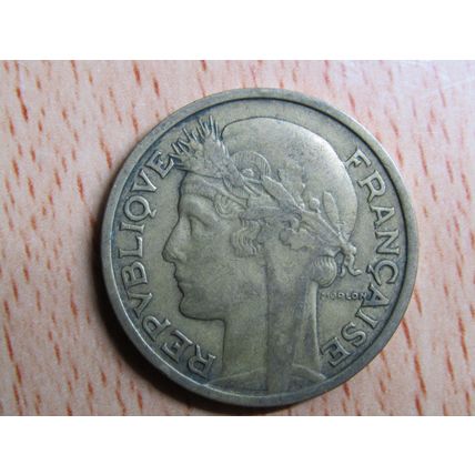 France Republic 1932 2 Francs Coin