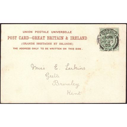 Trafalgar Square, London, 1905 - Blum & Degen Postcard