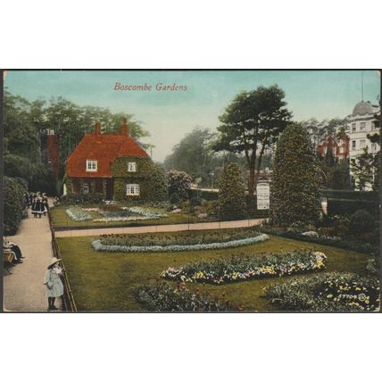 Boscombe Gardens, Hampshire, c.1910 - Valentine's Postcard