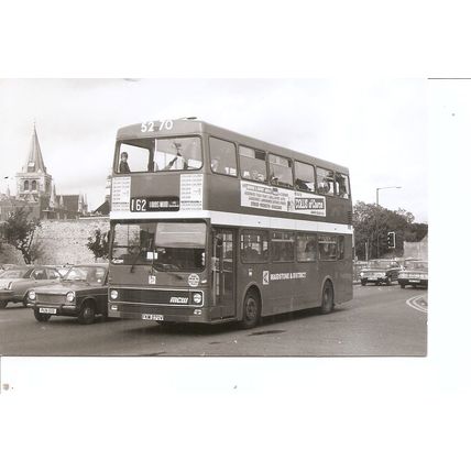 Black & White Photograph of Maidstone & District Motor Services Ltd. - FKM 270V