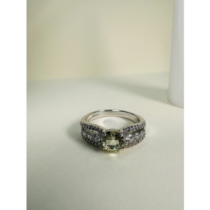 Bomb Party Sz10 Revealed BP Ring Fashion Jewelry RBP Radiant Yellow Rhodium P