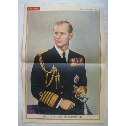 1953 Illustrated, 11th April, Royal portfolio No. 2 Duke of Edinburgh, Railways