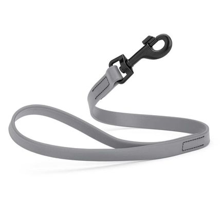 Dog Pet Waterproof Leash - W3/4" x L2' - Battleship Gray