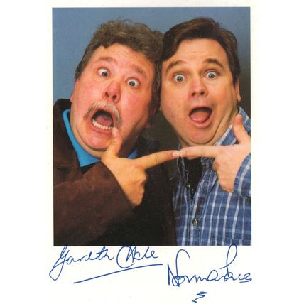 Hale & Pace TV Comedians MULTI Hand Signed Photo