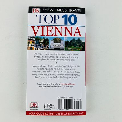 DK Eyewitness Travel Guide - Top 10 Vienna Paperback Book
