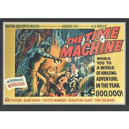 THE TIME MACHINE ROD TAYLOR :- FILM "POSTER" PICTURE ~ POST FREE