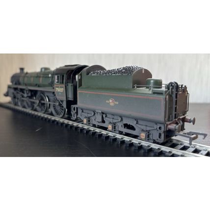 Bachmann 31-115 Std Class 4MT BR2 Tender BR Lined Green Weathered DCC Fitted VGC