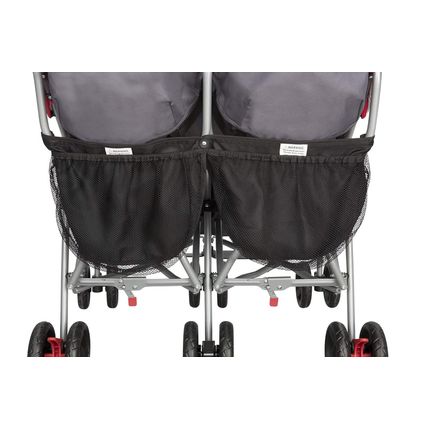 Delta Children LX Side by Side Stroller - with Recline, Storage & Compact Fold,