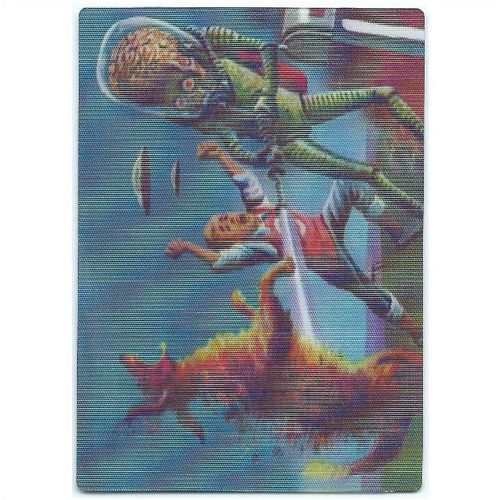 2012 Topps Mars Attacks Heritage 3D - #5 - Destroying A Dog