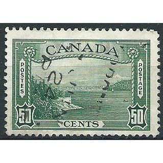 Canada 1938 SG366 50c Green Fine Used ....