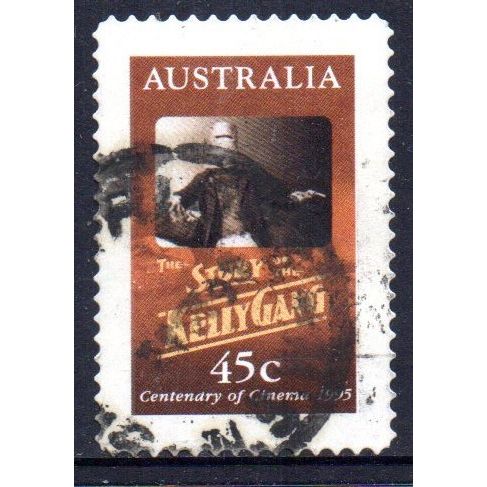 Australia 1995 Centenary of Cinema - The Kelly Gang 45c s/a Used