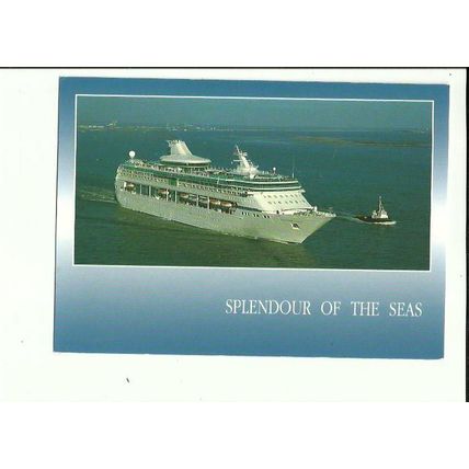 Royal Caribbean MV SPLENDOUR OF THE SEAS Postcard (Le Doare 4418407225)