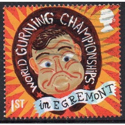 GB 2019 Curious Customs - World Gurning Championships, Egremont 1st Used