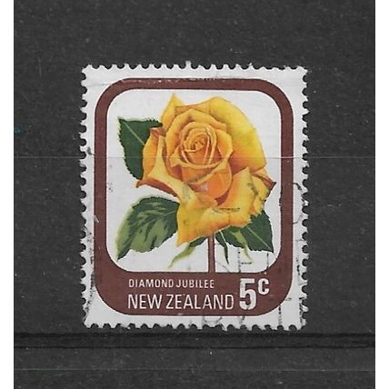 NewZealand.SG1090 5c "Diamond Jubilee".Fine Used.July22b