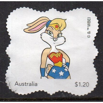 AUSTRALIA: 2023 LOONEY-TUNES, ZOINKS MASH UP, USED MYSTAMP SELF-ADHESIVE. 13