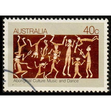 Australia 1982 Aboriginal Culture 40c Used Stamp .