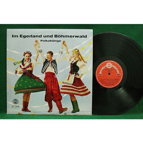 Ernst Jager & Bohmerwald-Musikanten - Egerland & Bohmerwald - LP 7006 - EX+