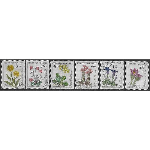 Mi 1234/9: Flowers.