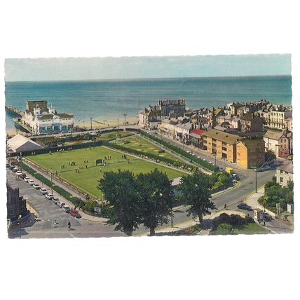 WATERLOO SQUARE, BOGNOR REGIS, SUSSEX vintage postcard by Constance 1974 pm =