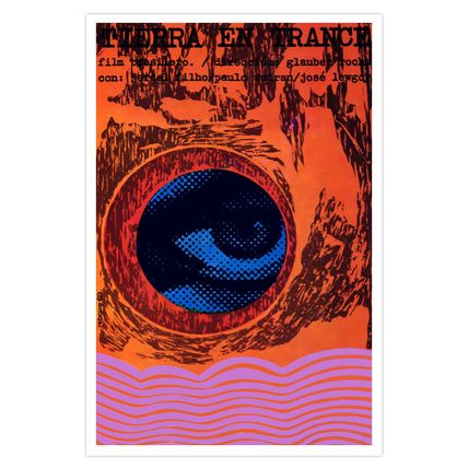 Movie Poster for Brazil film"TIERRA en Trance"art.Home room Decor.Cerebral art