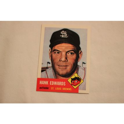 Henry Hank Edwards 1991 Topps 1953 Archives NO. 90