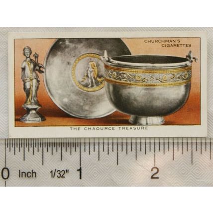 1935 Churchman's Treasure Trove No. 16 The Chaource Treasure, France