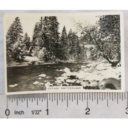 1937 Senior Service Winter Scenes No. 28 Gstaad, Switzerland