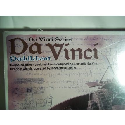 New Academy Da Vinci Machines Series Paddleboat Model Kit