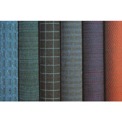 Warner & Sons 1950s Silk Textiles Designer Upholstery Exhibition Postcard