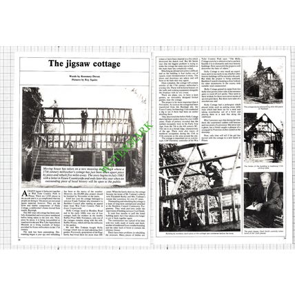 Wat Tyler Country Park Pitsea Essex Holly Cottage Rayleigh Todman - 1985 Article