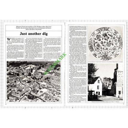Waltham Abbey Historical Society Peter Huggins - 1985 Article