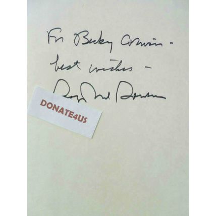 VERY RARE SIGNED COPY GRASSROOTS THE AUTOBIOGRAPHY of GEORGE McGOVERN HCDJ